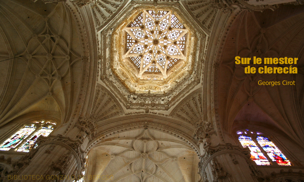 Detalle de la Catedral de Burgos. Se aprecia el cimborrio o linterna y parte del crucero.